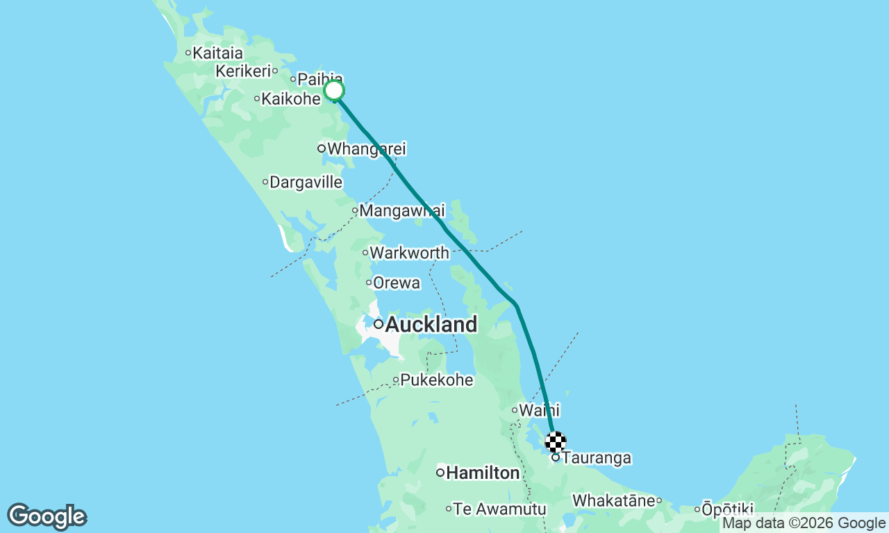 Mimiwhangata to Sulphur Point Marina