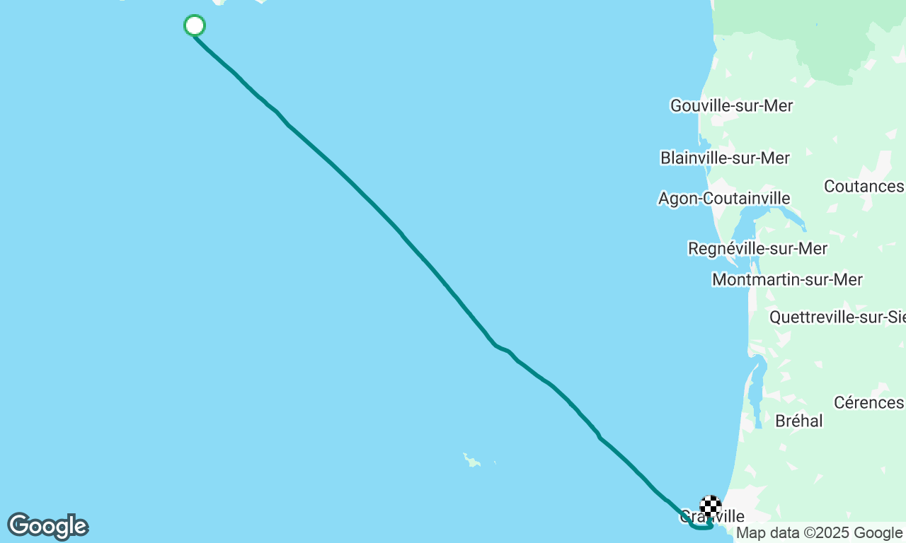 Sailing Course Day 1
Jersey to Granville