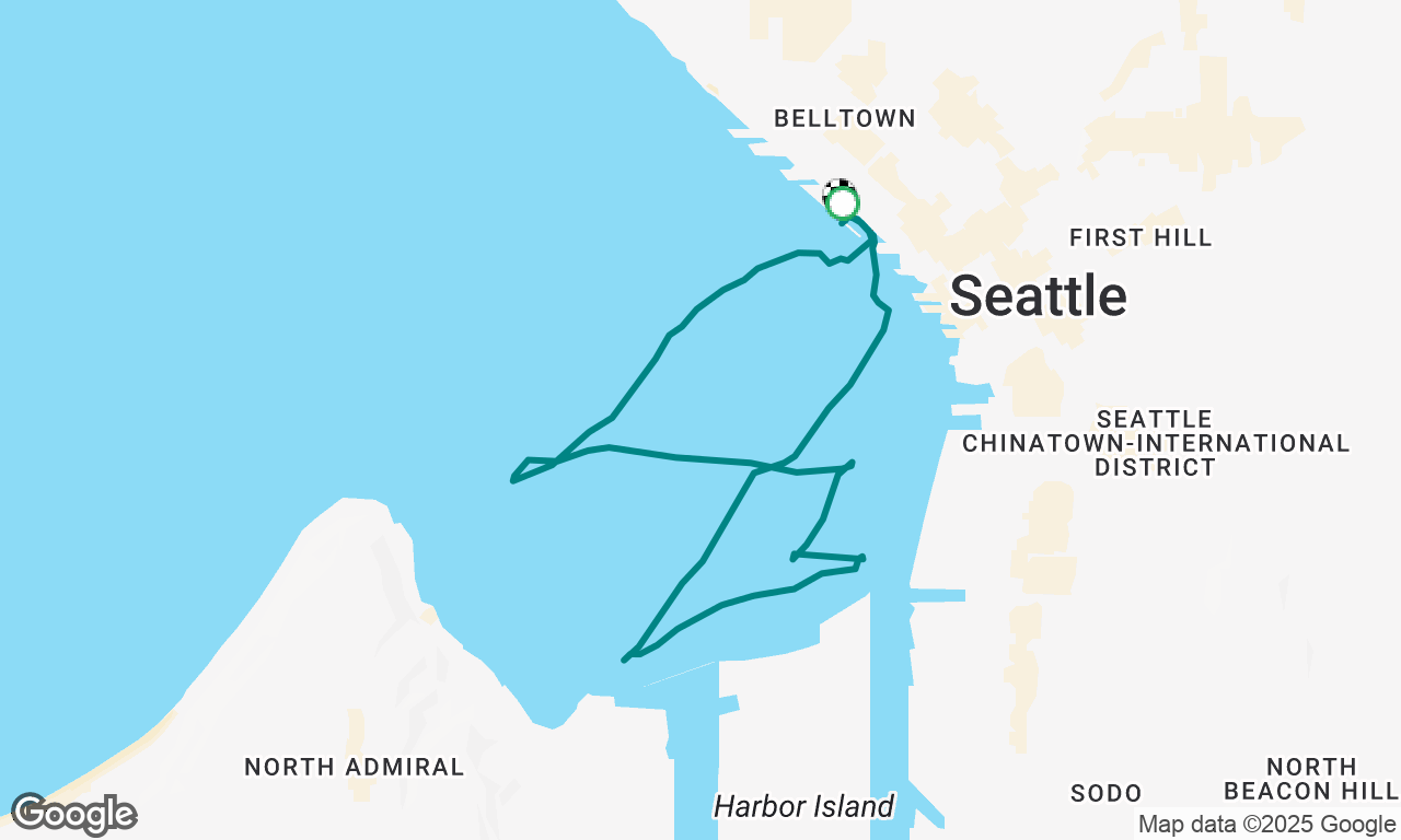 Afternoon sailing with family