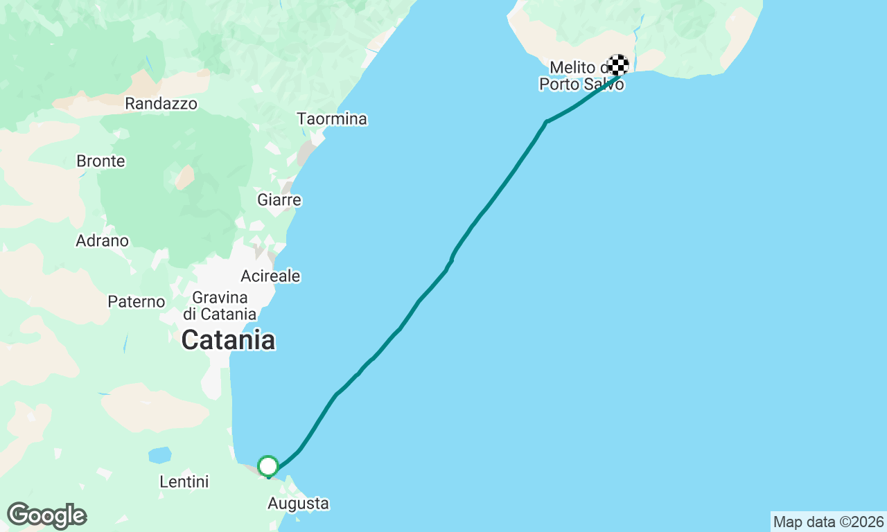 Voyage map
