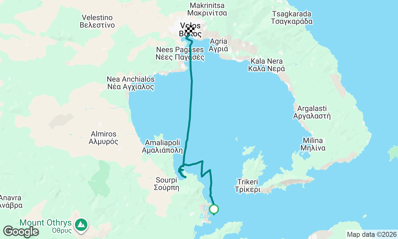 Voyage map