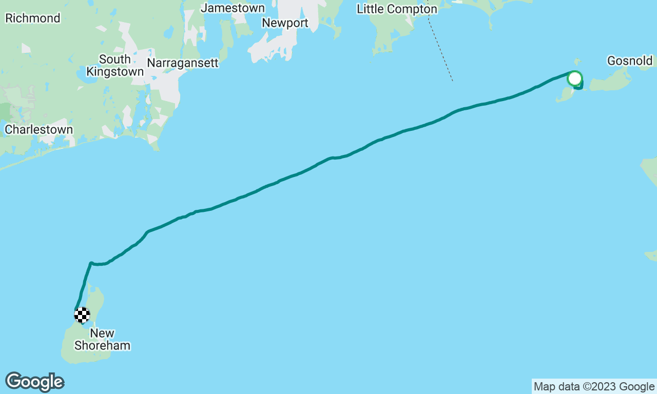 Cuttyhunk to Block Island. Day 3