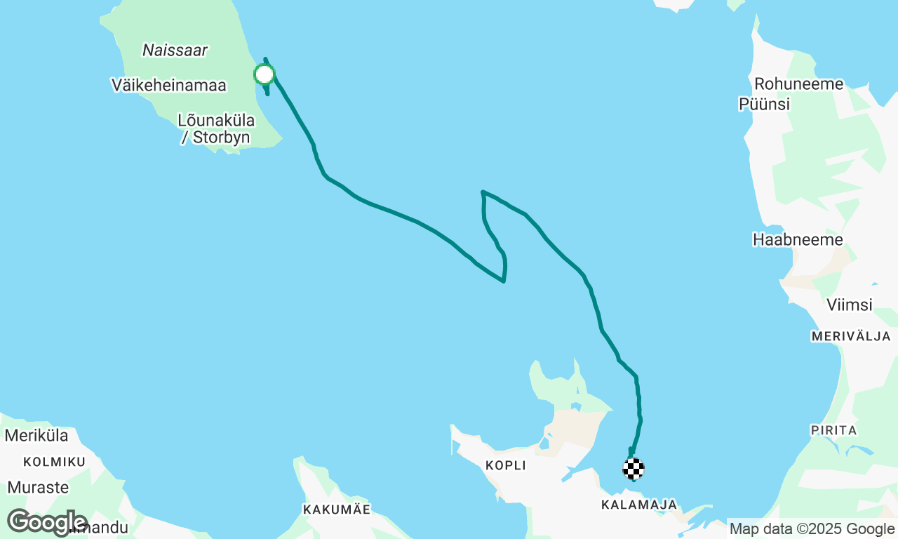 Naissaar to Tallinn Nobblesner return passage