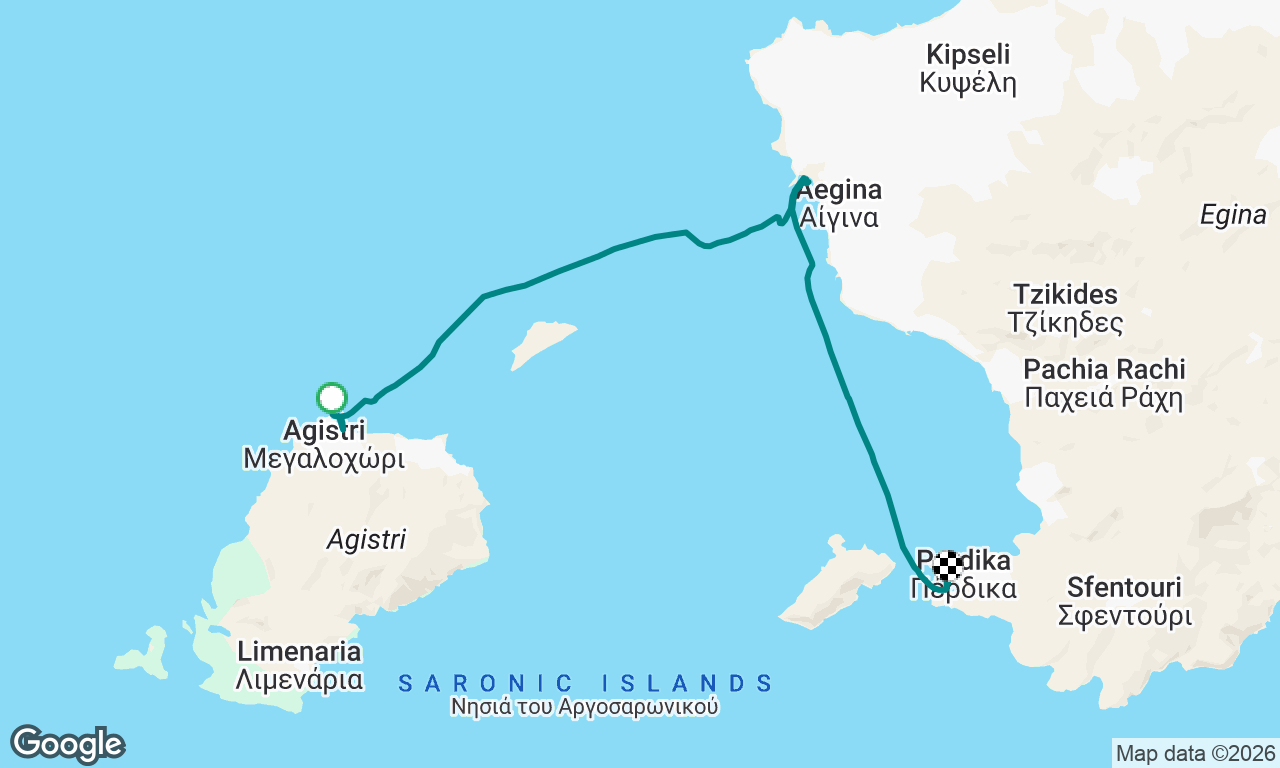 Voyage map