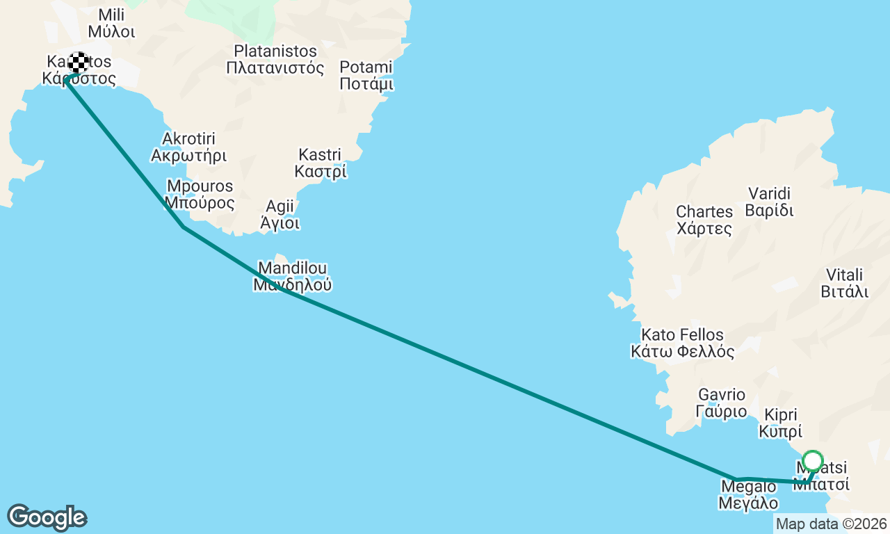 Batsi, Andros, Karystos Marina, Evoia