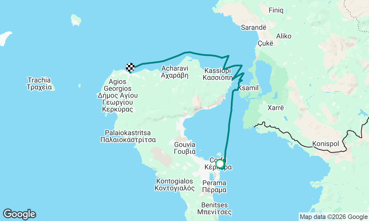 Voyage map