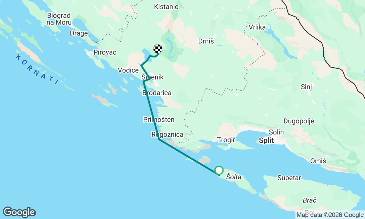 Voyage map