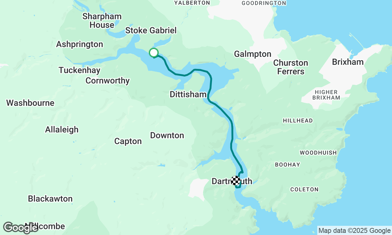 Stoke Gabriel to Dartmouth 