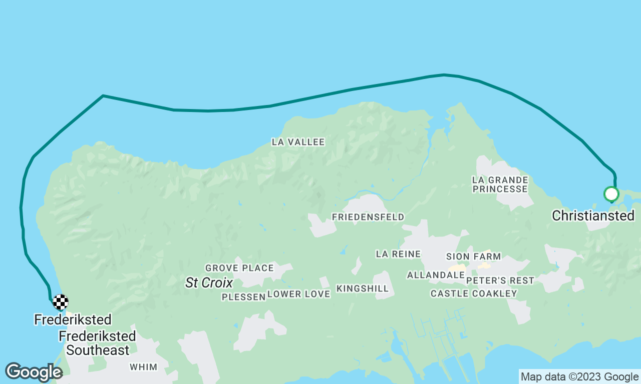 Christiansted to Frederiksted 