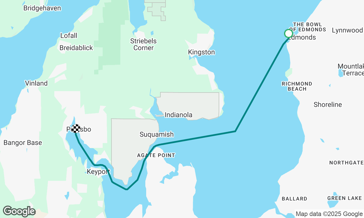 Edmonds to Paulsbo