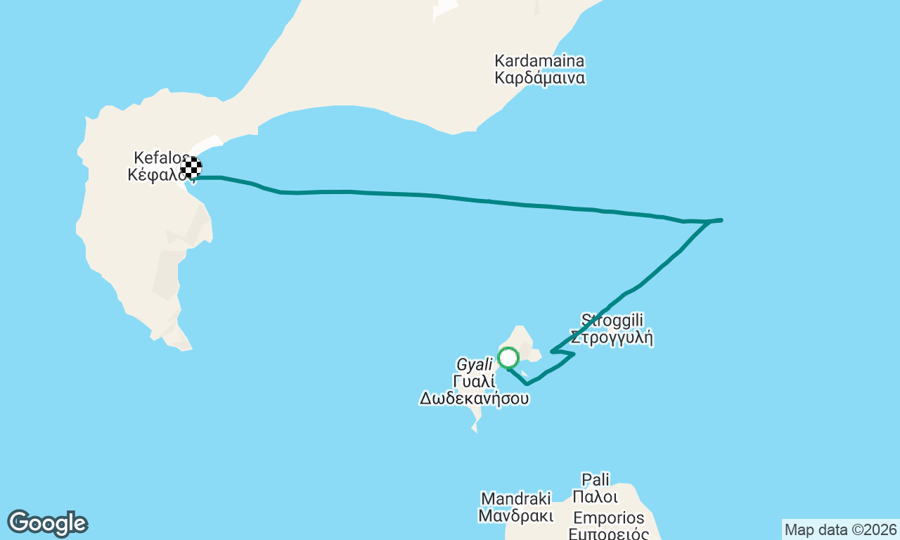 Gyali to Kumali