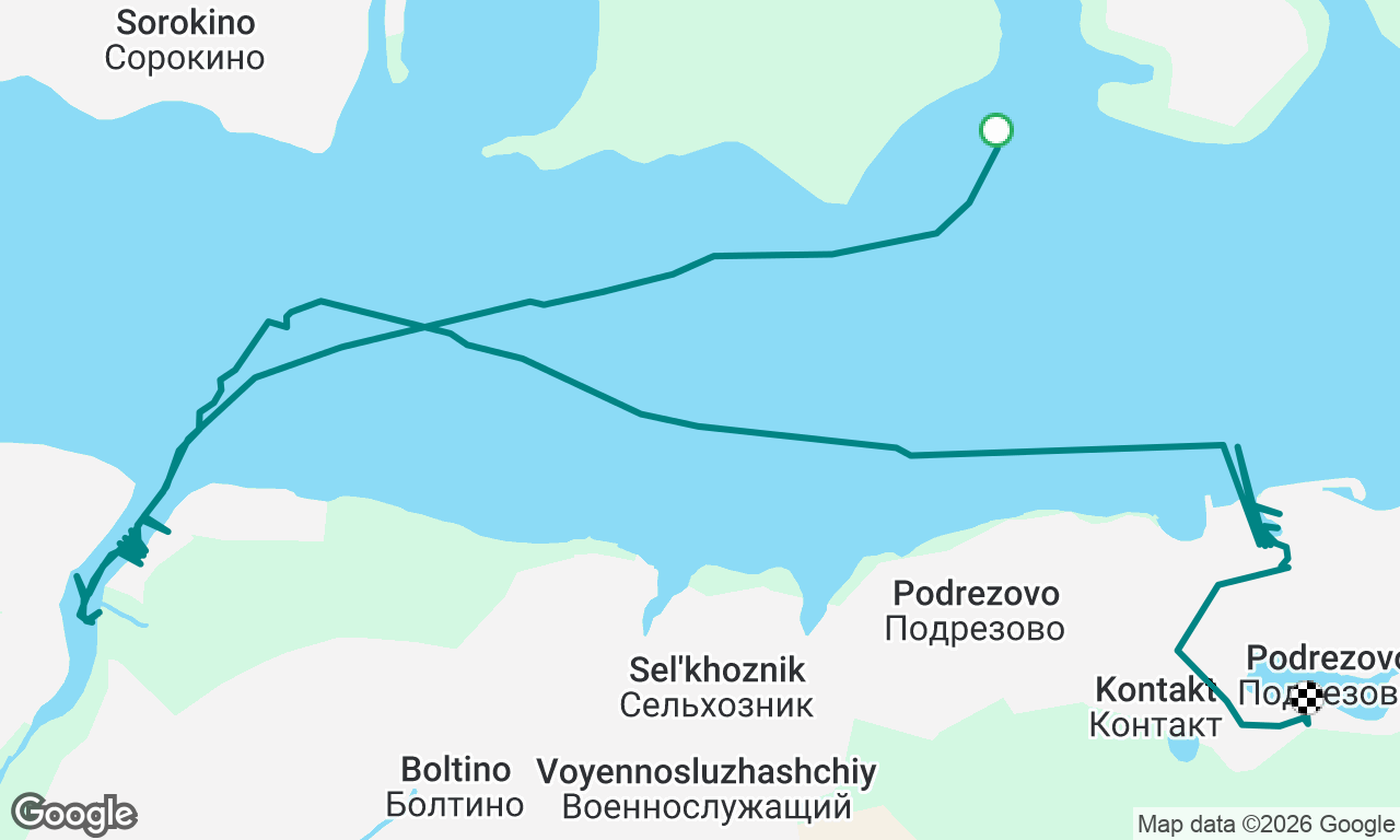 Voyage map