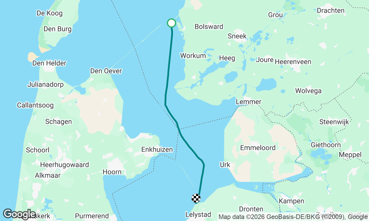 Voyage map