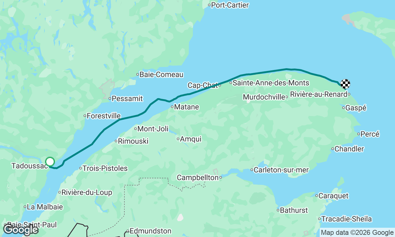Voyage map
