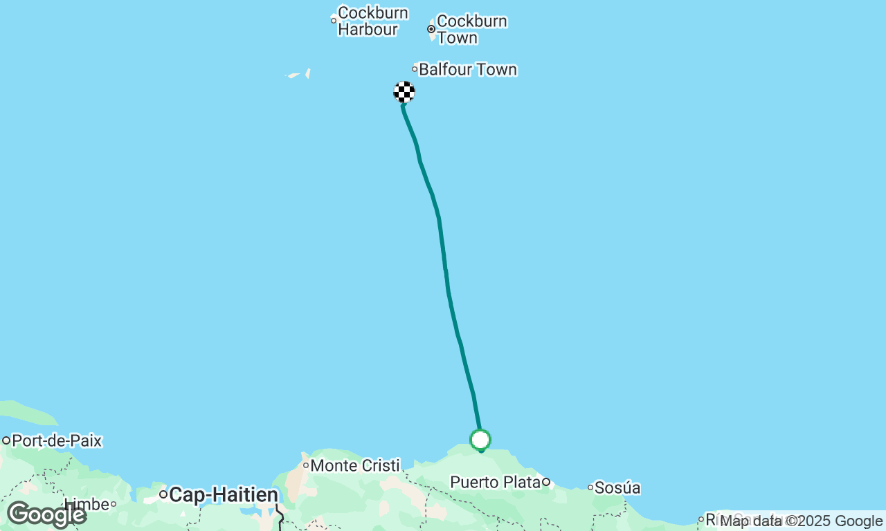 Luperon, DR - Big Sand Cay, T&C