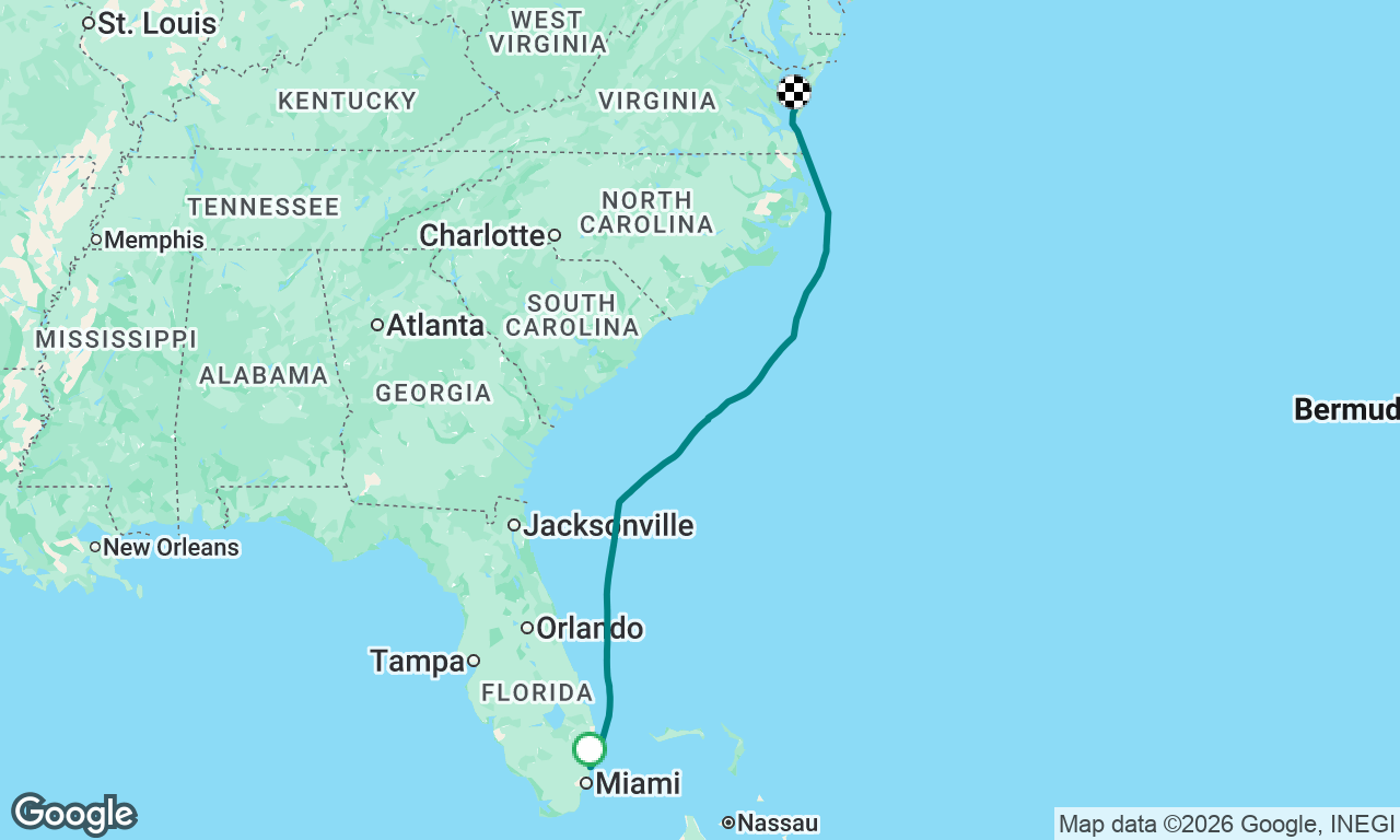 Leg 1 - Boat delivery to Annapolis Boat Show