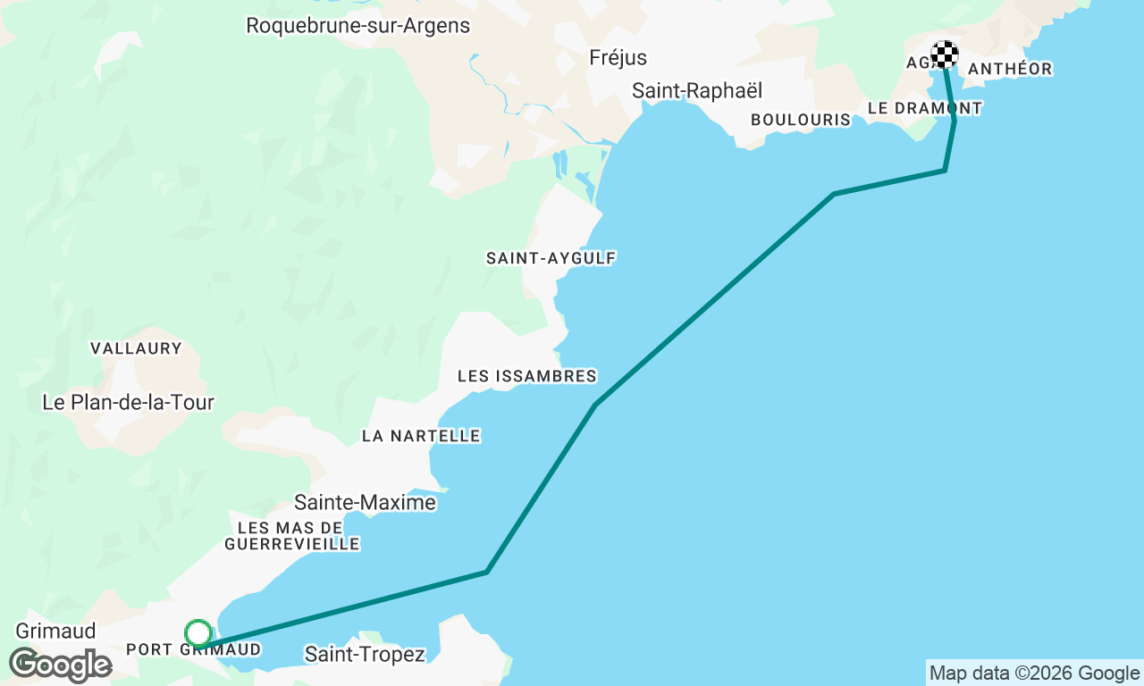 Voyage map