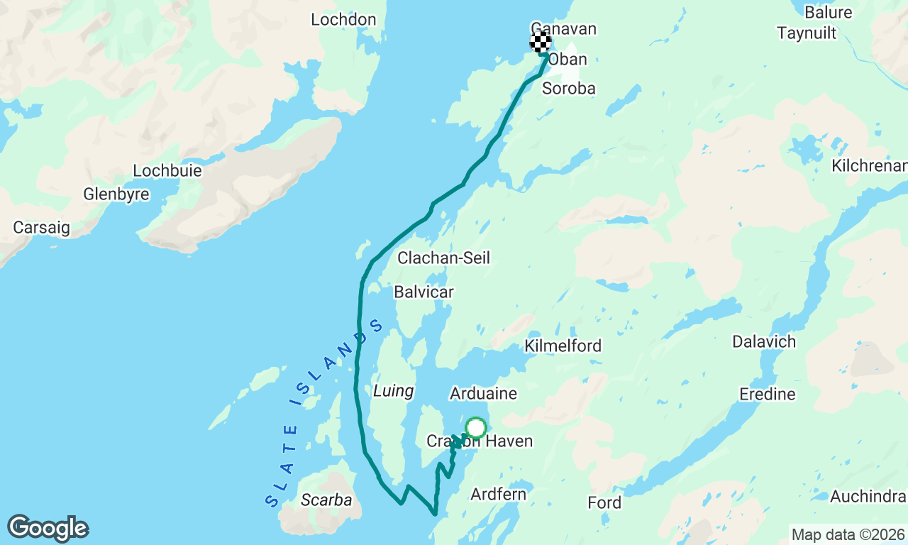 Voyage map