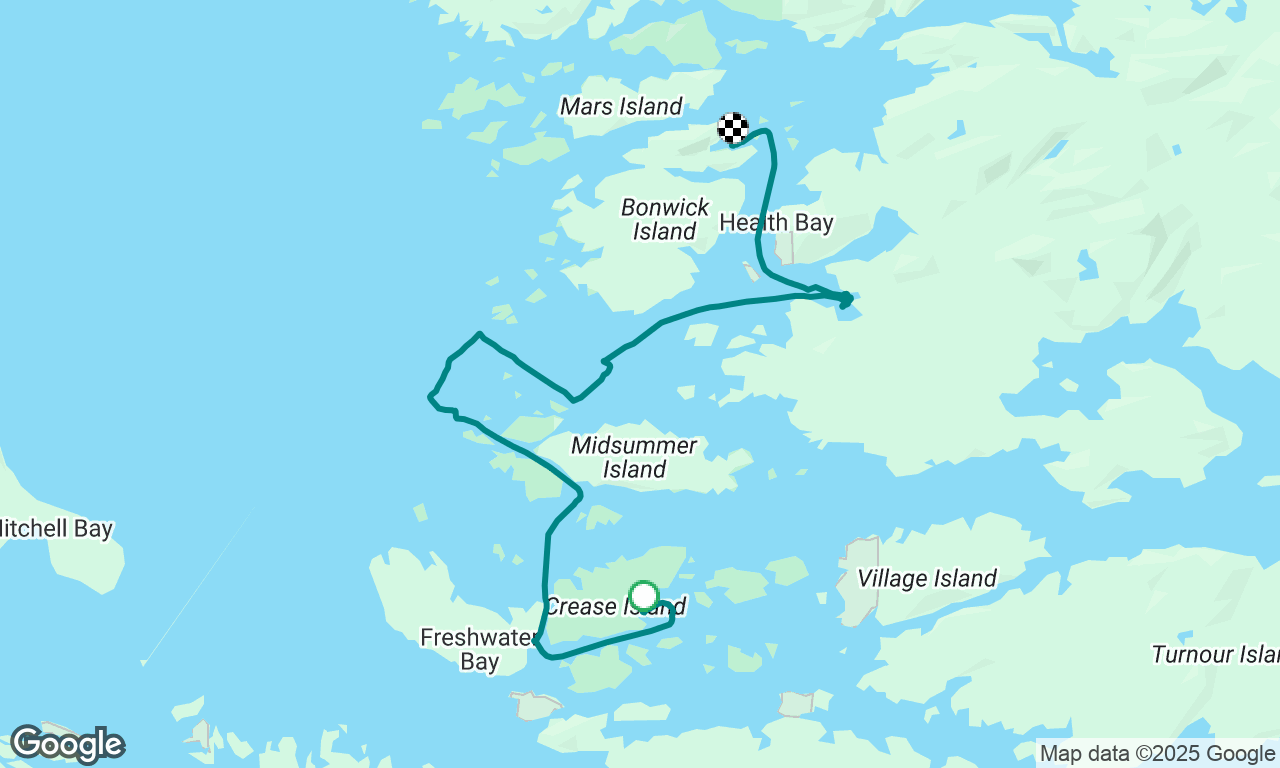 Day 15 - Crease Island to Waddington Bay