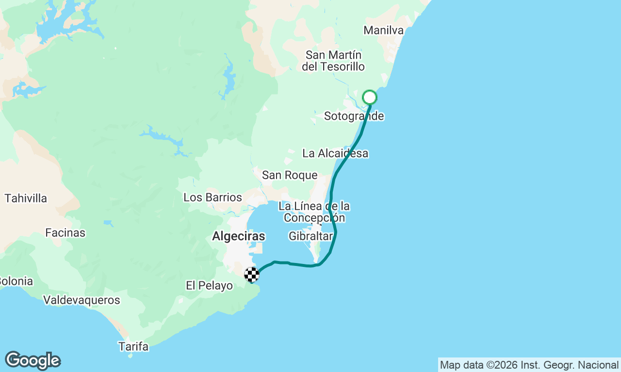 Around the rock: Soto -> Algeciras