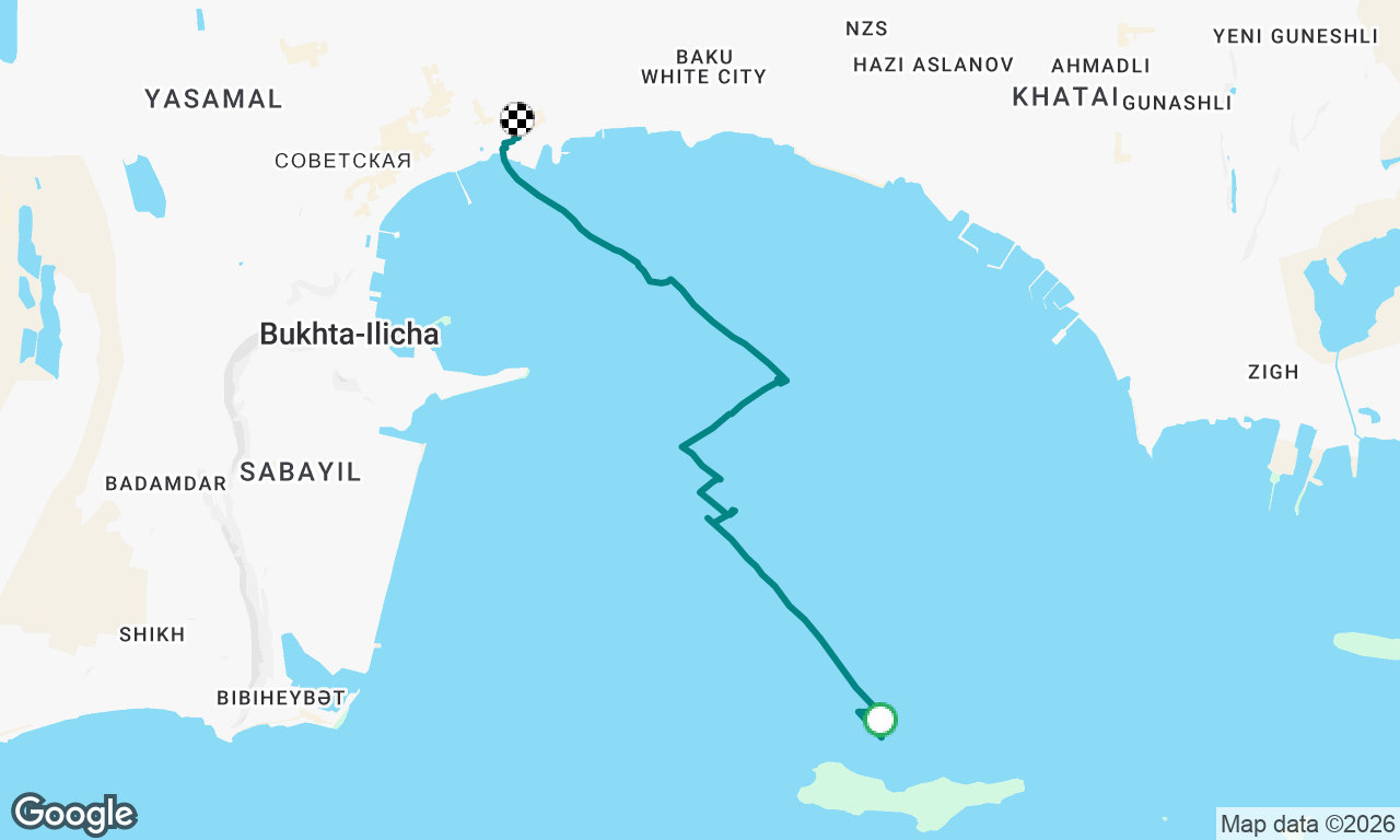 Voyage map