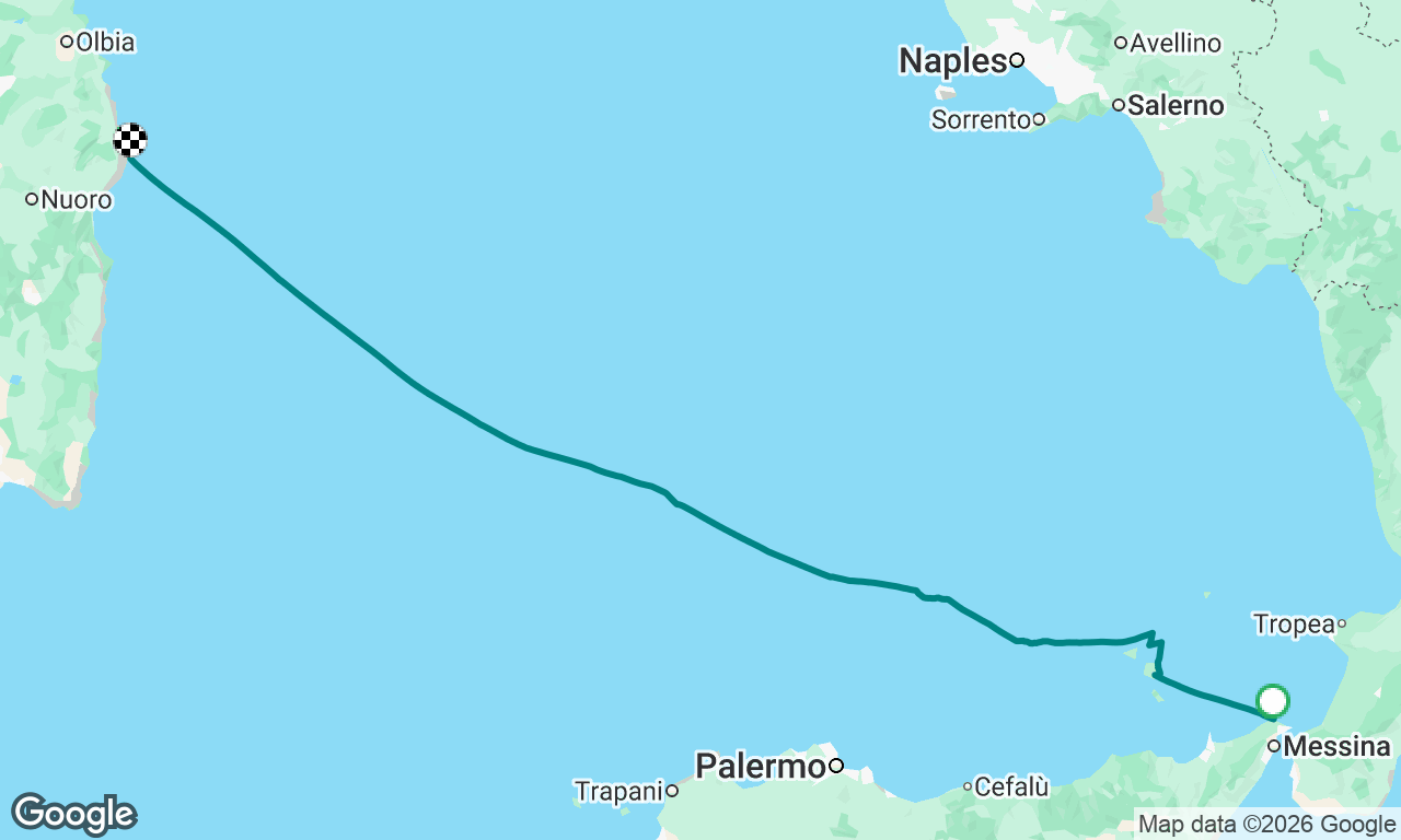 Voyage map