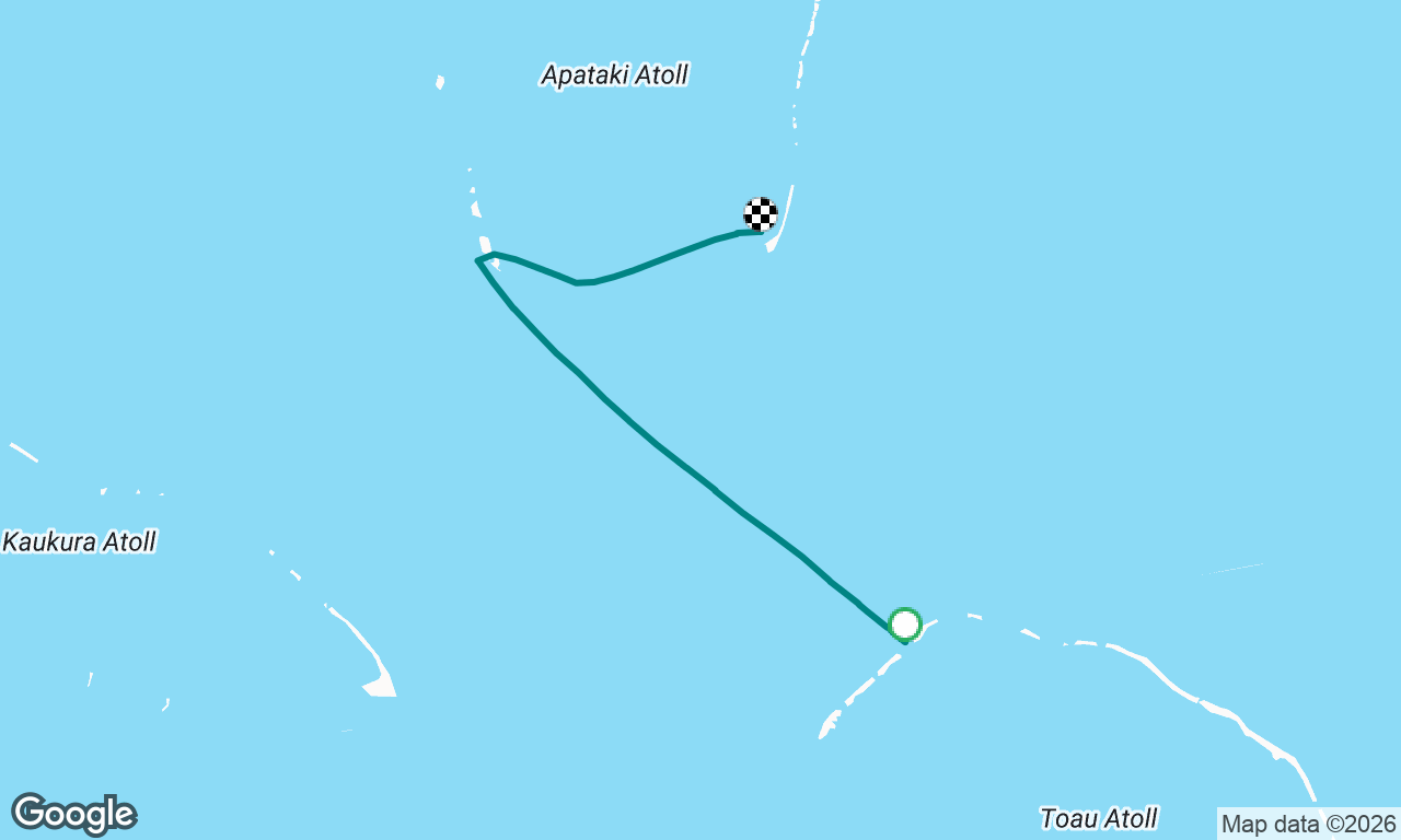 Blind Pass, Toau - Apataki Carenge anchorage 