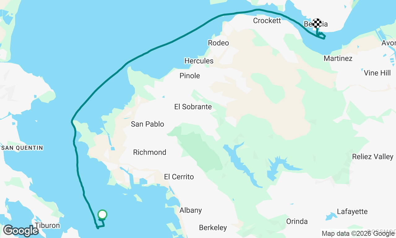 Voyage map