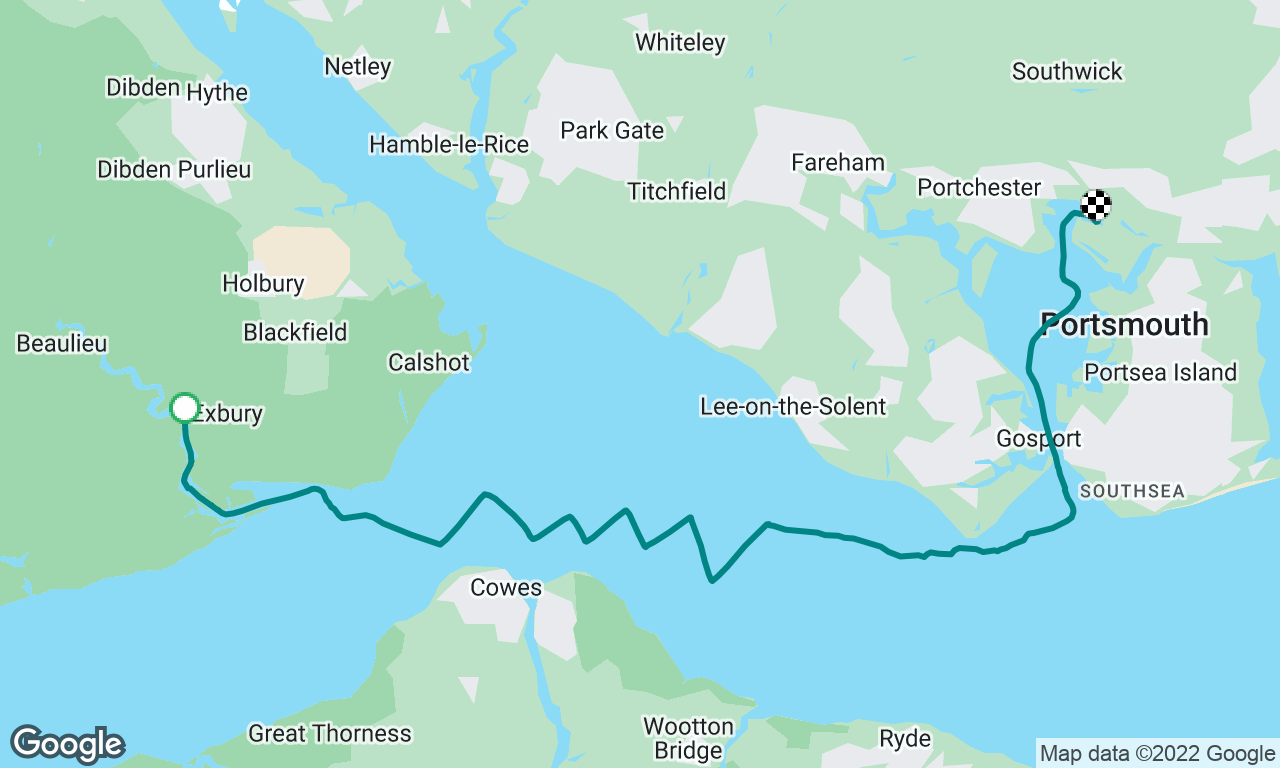 Bucklers Hard to Port Solent
