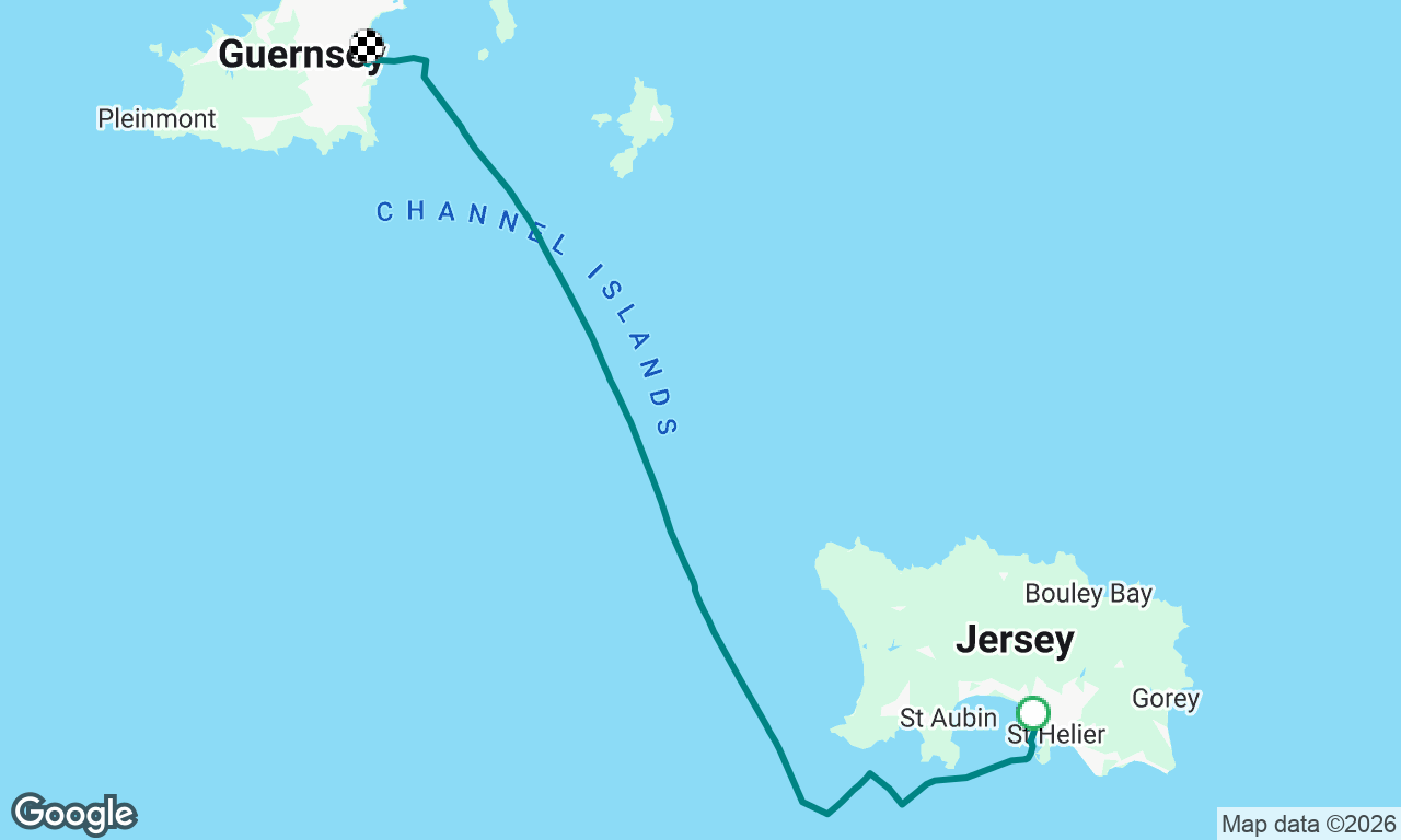 Jersey to Guernsey DS day 1
