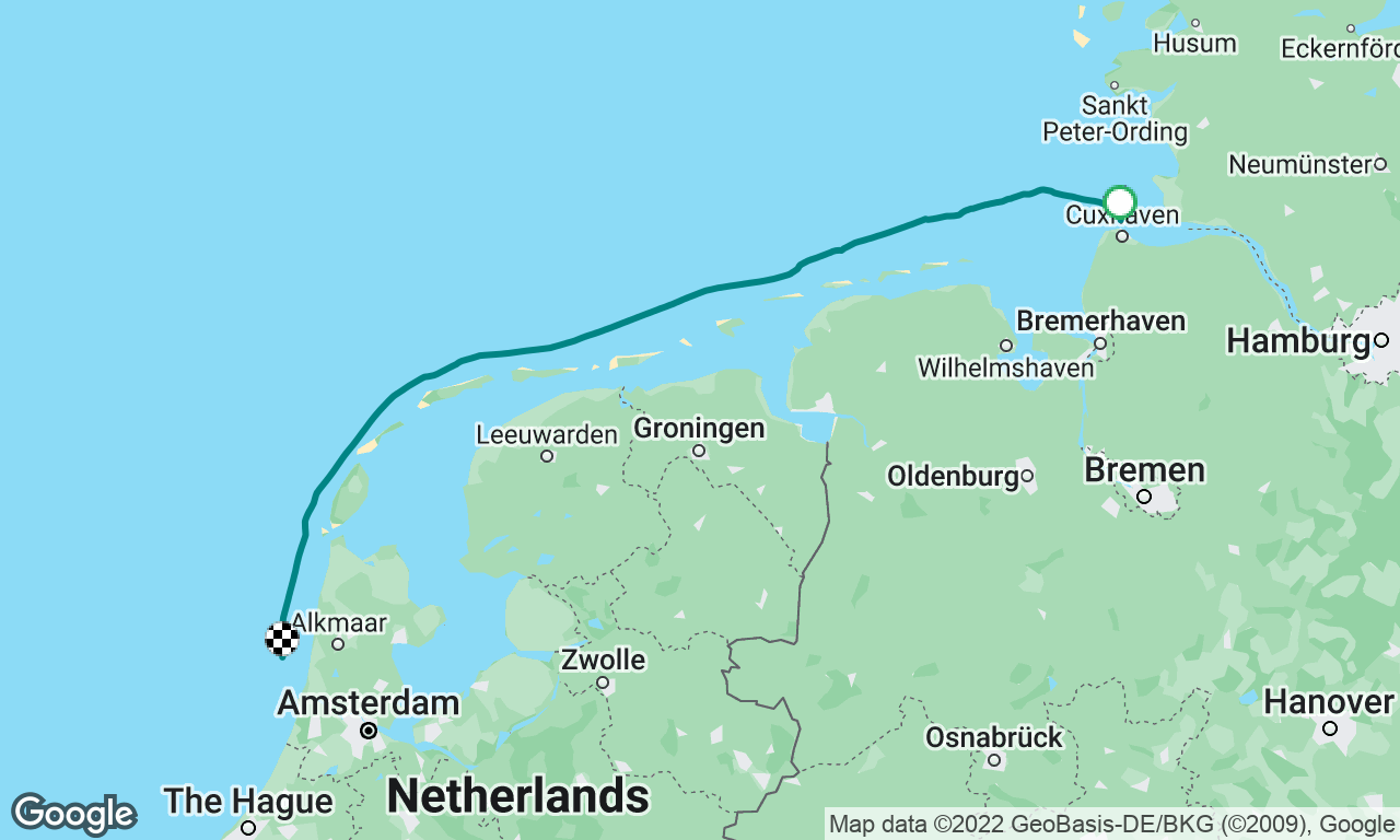 Delivery Bavaria 34 Cuxhaven to Portsmouth