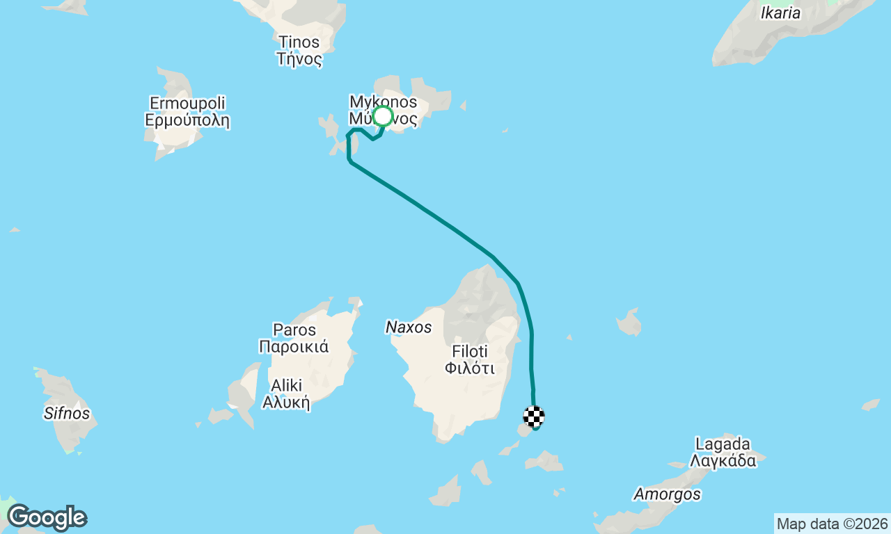 Mykonos to Koufonisia Charter