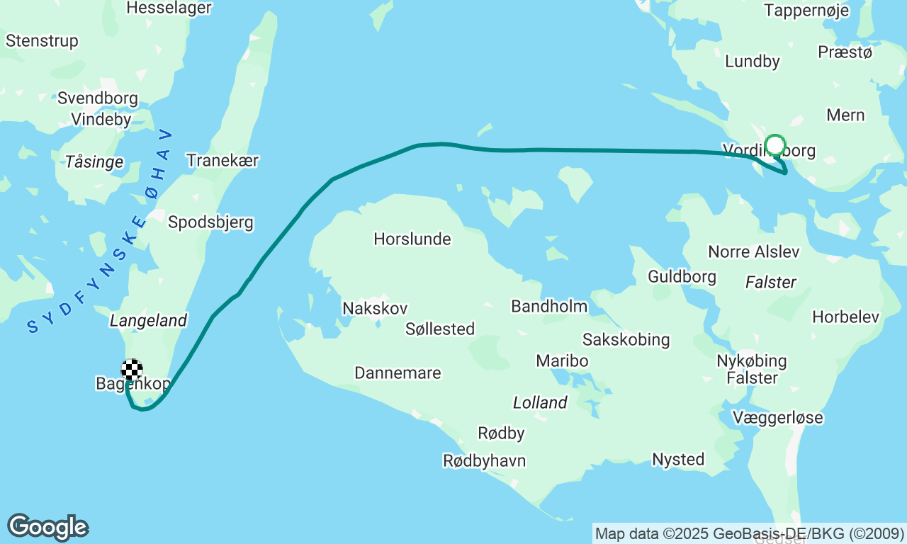 Vordingborg N til Bagenkop