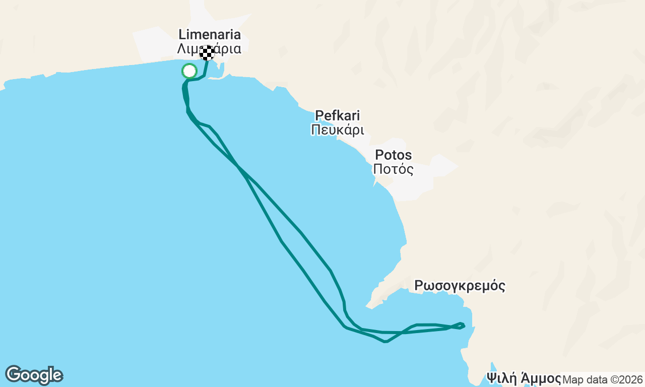 Voyage map