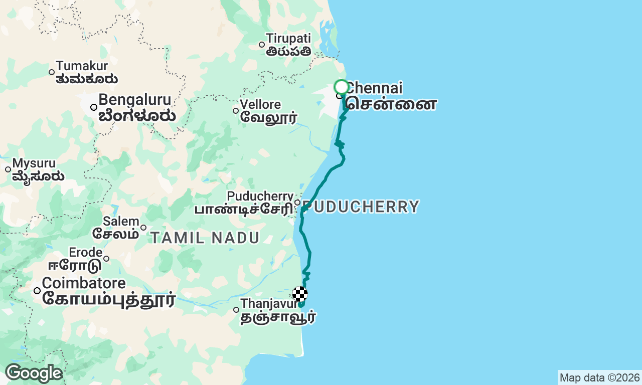 Voyage map