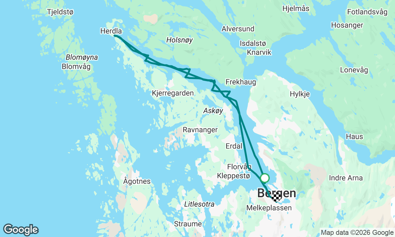 Voyage map