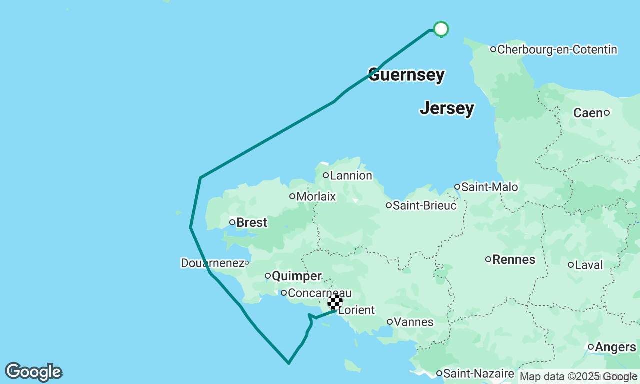 Braye to Lorient 