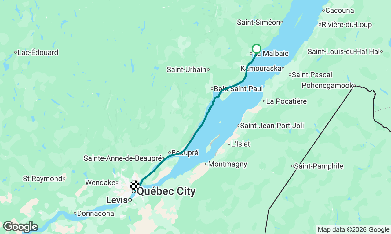 Convoyage vers Québec