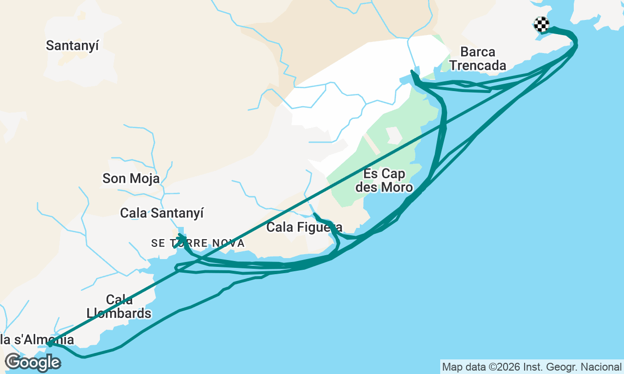 Voyage map