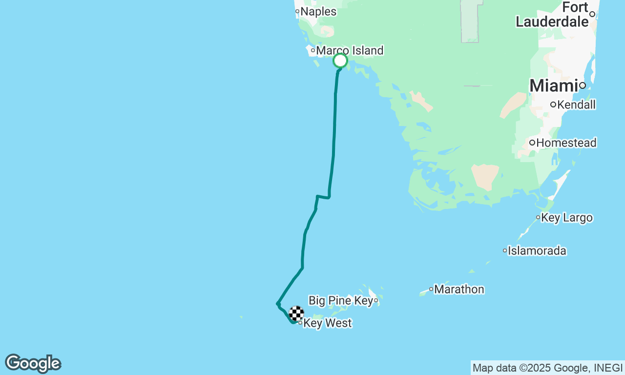 Bluewater Academy Flotilla 2025 Day 3 - Panther Key to Key West