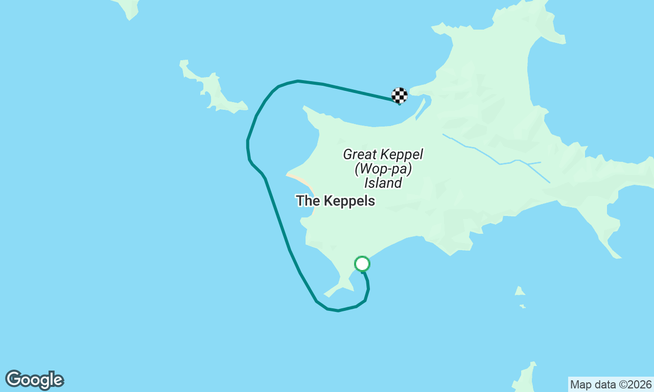 QLD26 22. Long Beach to Leekes Beach, Great Keppel
