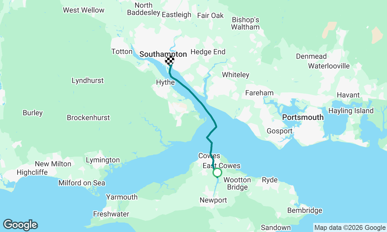 Competent crew night sail