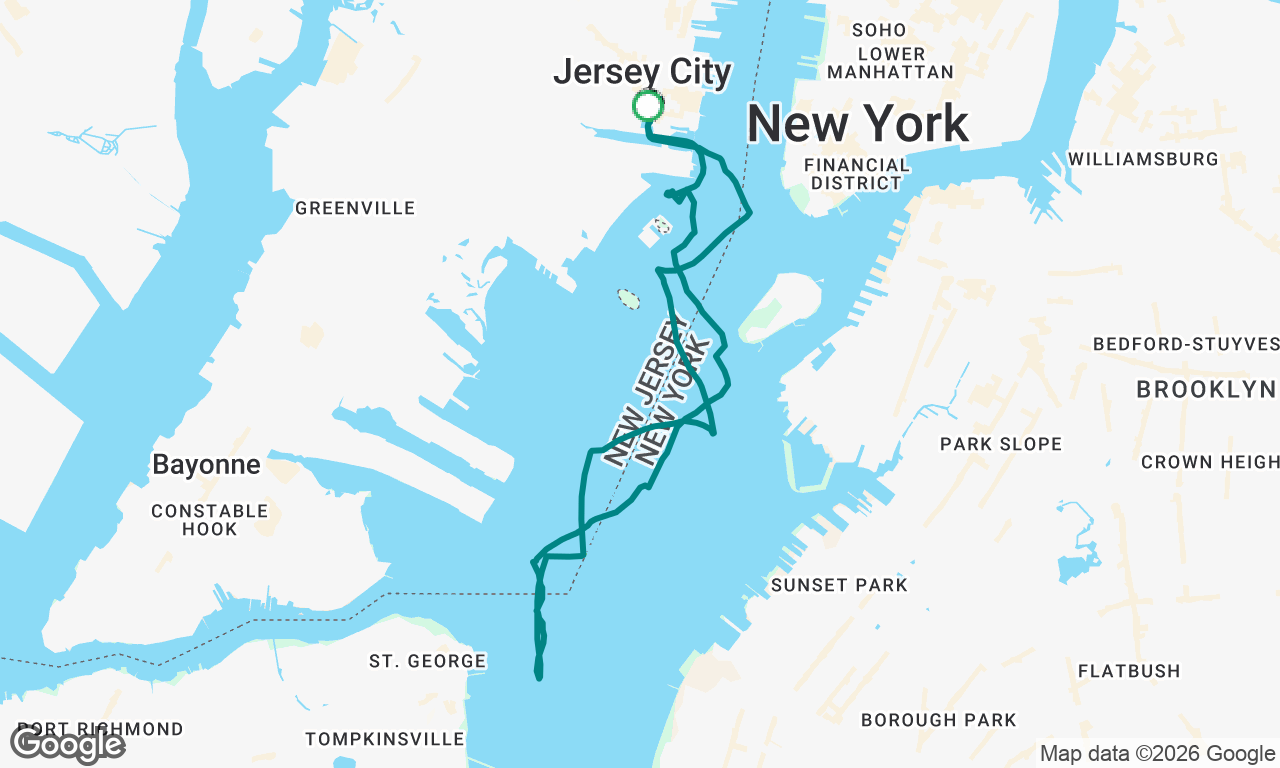 Voyage map
