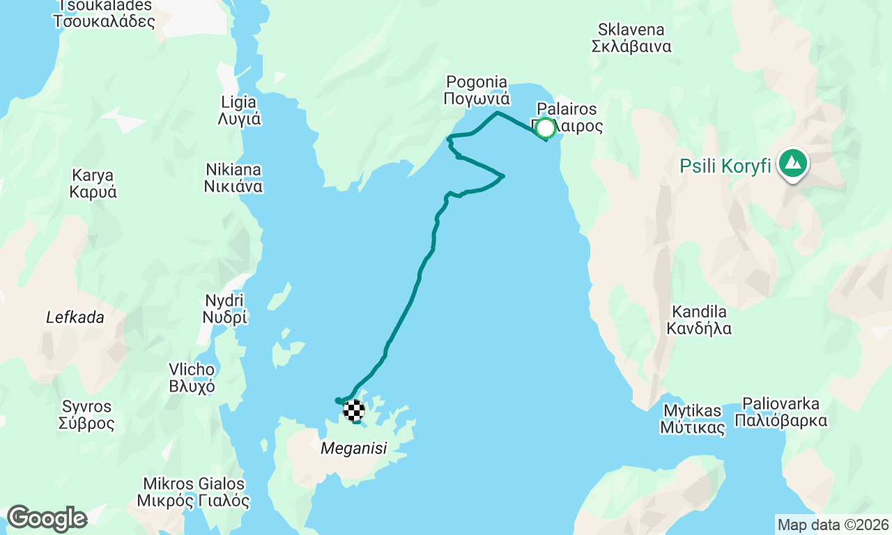 Voyage map
