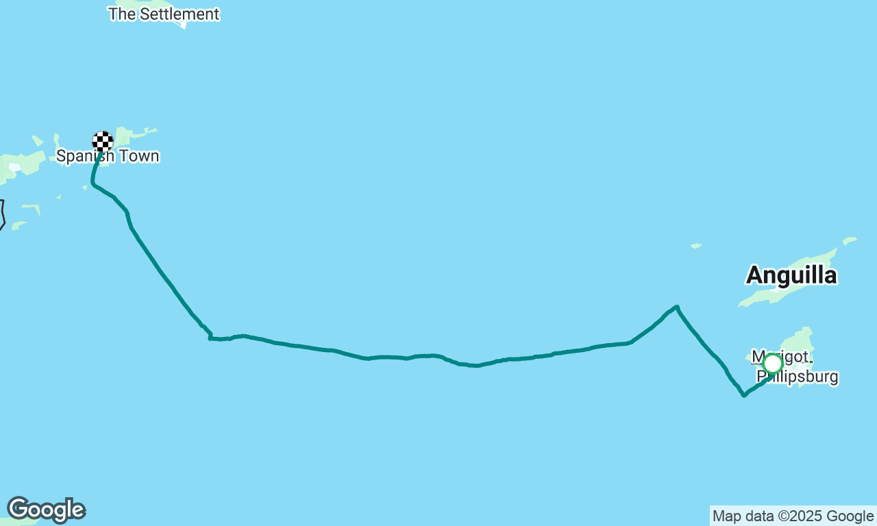 St-Marteen > Spanish Town (BVI)