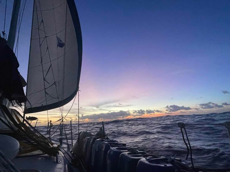 Voyage photo from Pacific crossing 2025 