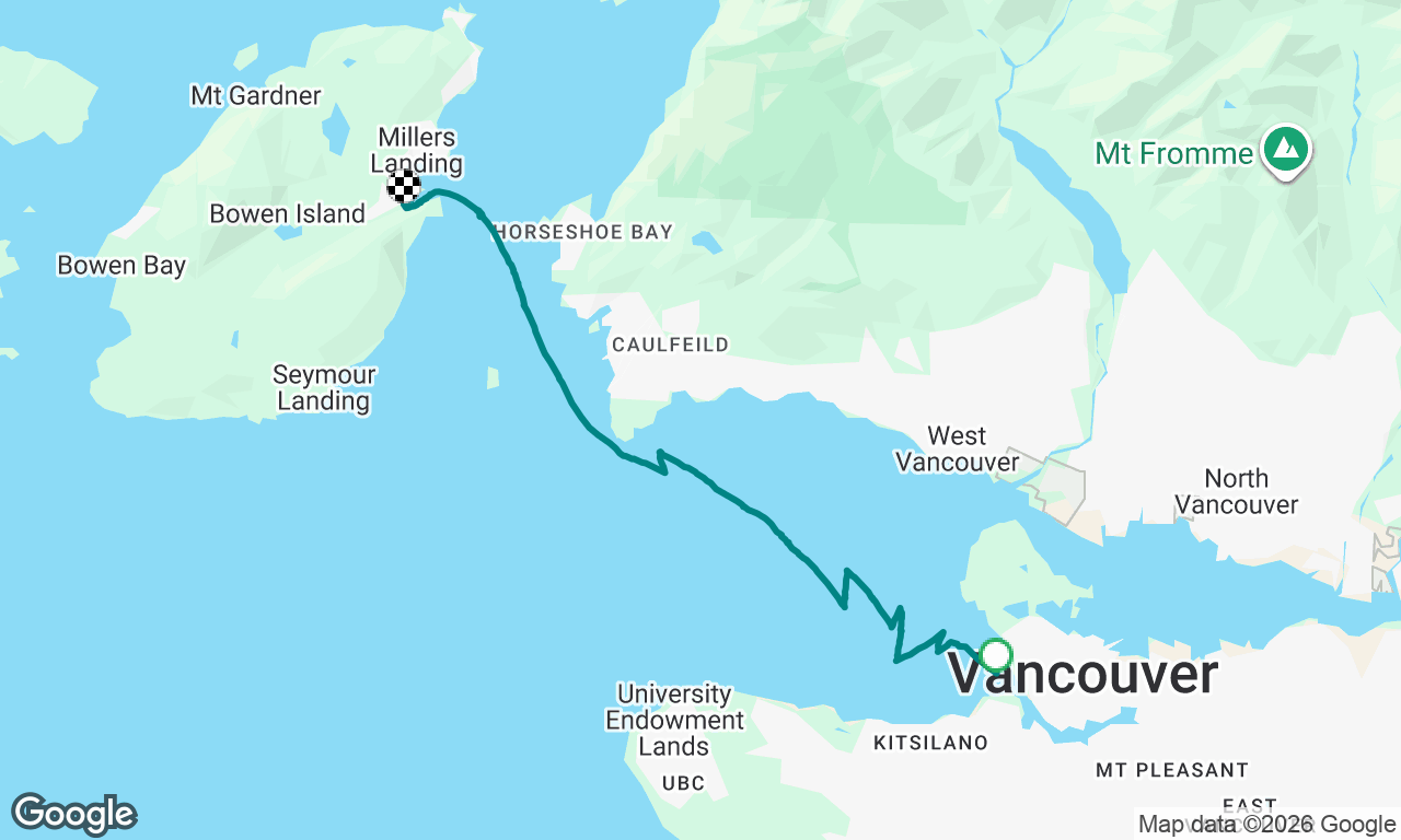 Snug cove - Bowen Island - Overnighter 