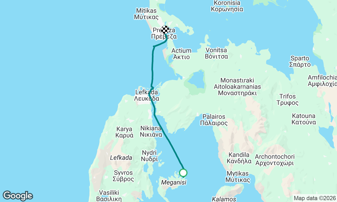 Voyage map