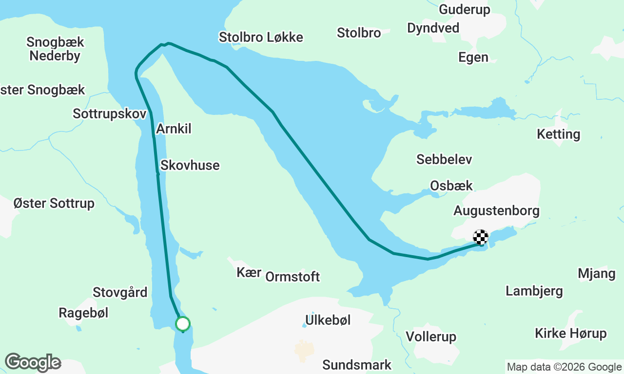 Voyage map