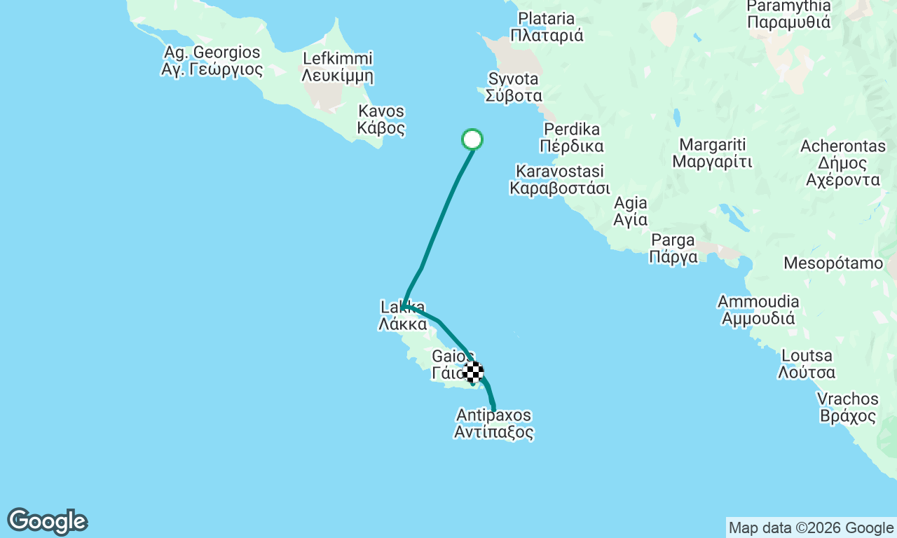 Voyage map